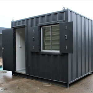 Bureau modulaire 10 pieds aménagé en conteneur