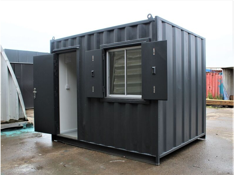 Bureau modulaire 10 pieds aménagé en conteneur