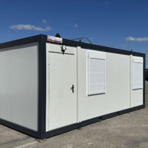 Bureau de chantier 17 m² avec volets roulants – Image 4