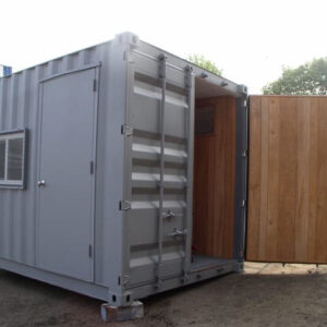 Bureau modulaire 10 pieds aménagé